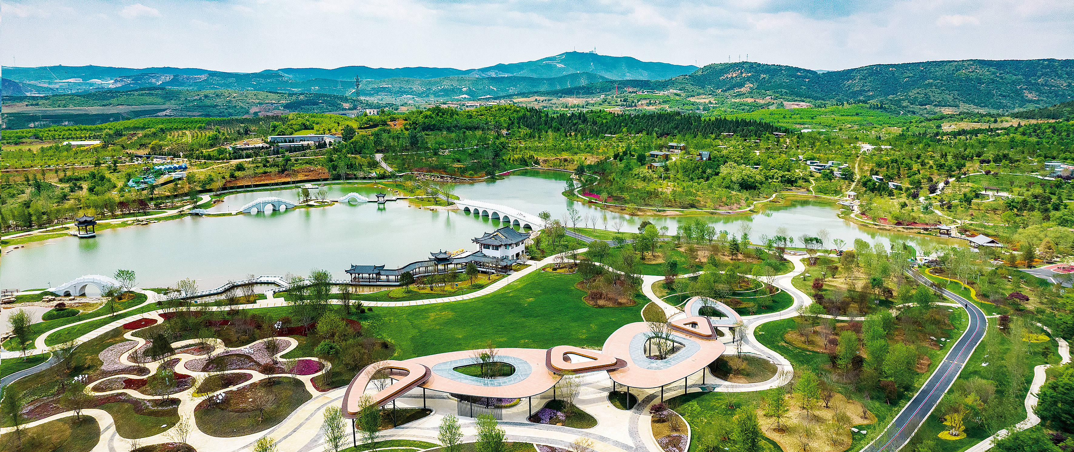 全方位推动高质量发展 · 康养答卷丨白马寺山高端康养示范区：建一座湖，美一座城！